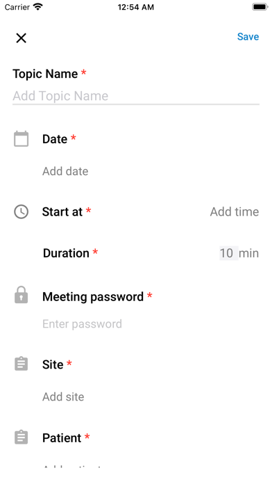 NATROX® IQ Telehealth Screenshot