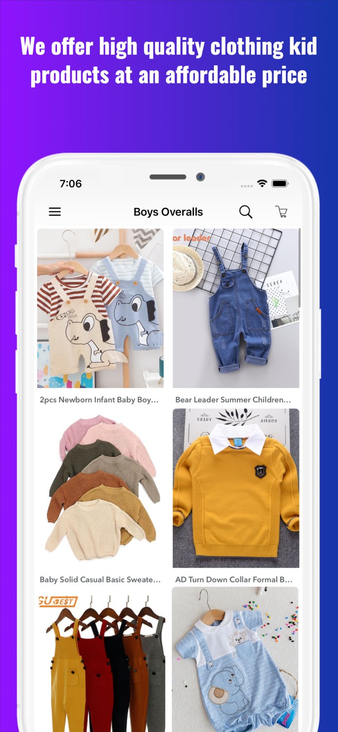 Fashion kids clothes online