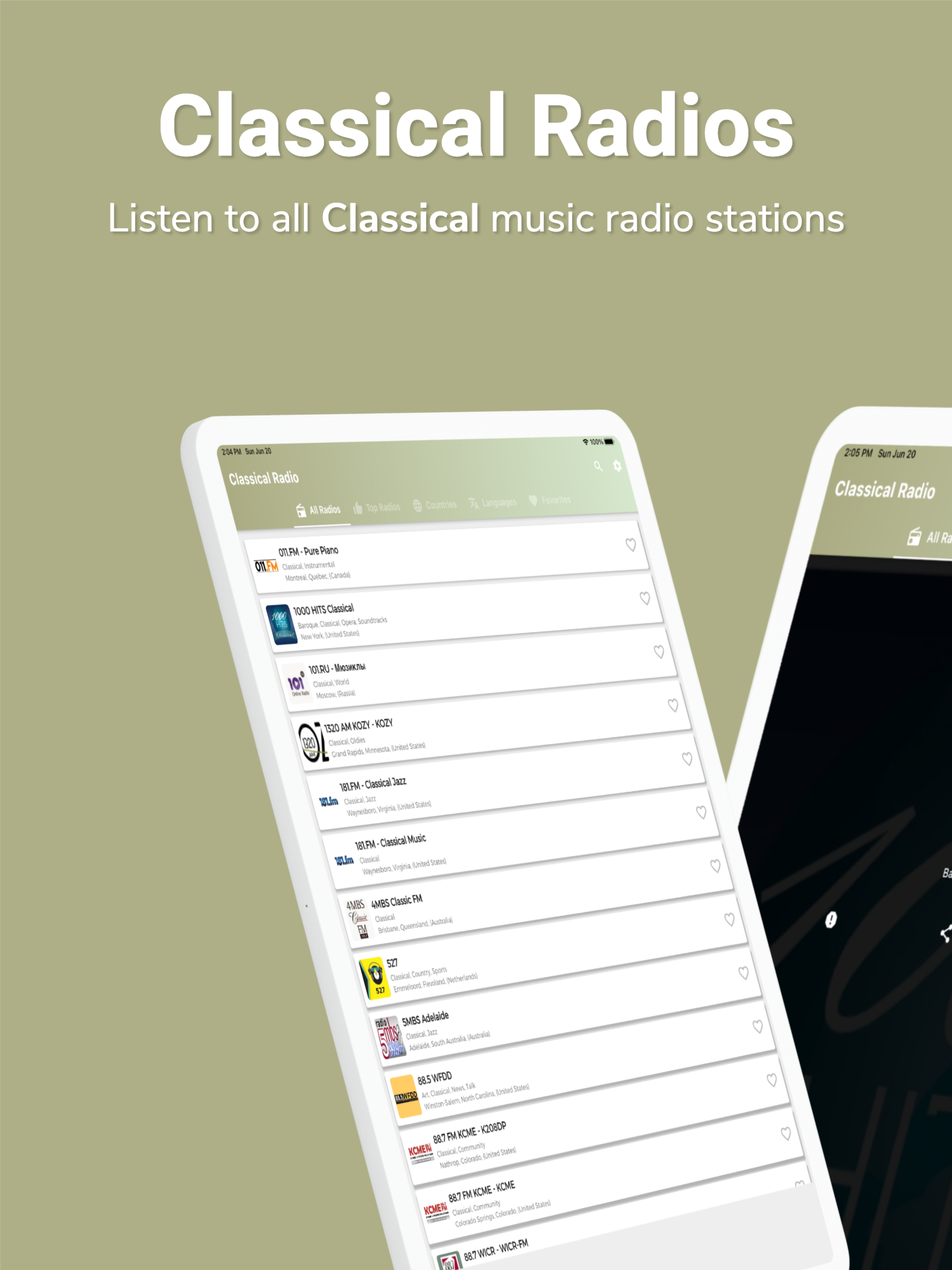 Classical RadioTuner Music screenshot 8
