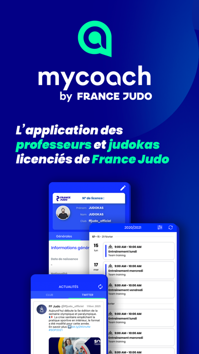Screenshot #1 pour MyCoach by France Judo