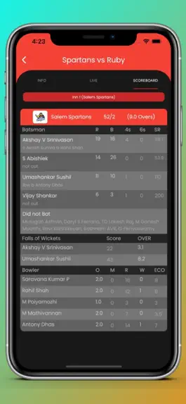 Game screenshot Mobile Cricket Live Line hack