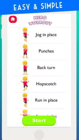 Game screenshot Exercise for Kids at home hack