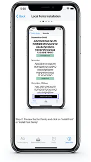 fontinstaller install any font iphone screenshot 2