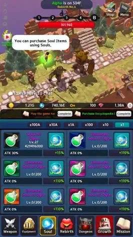 Game screenshot Infinite Knight hack