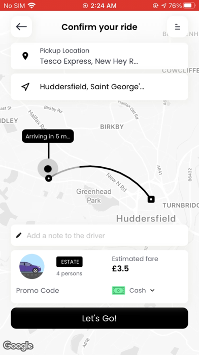 Dalesman Taxis Screenshot 4 - AppWisp.com