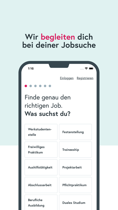 Jobs finden mit Workwise Screenshot