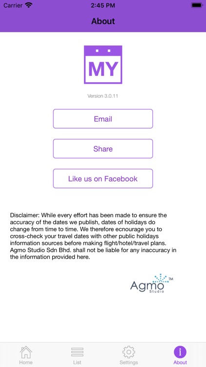 Malaysia Public Holidays screenshot-3
