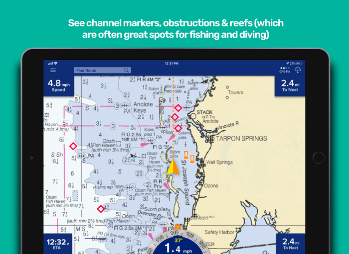 PRO CHARTS - Marine Navigation