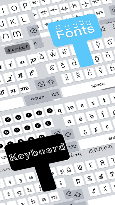 Fonts + Keyboardのおすすめ画像1