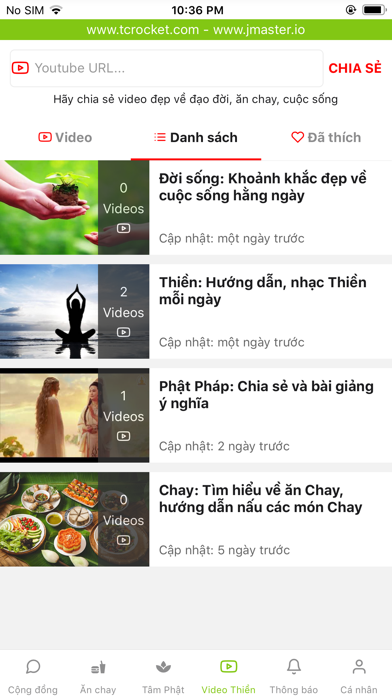 Tâm Chay - Cộng đồng Chay Screenshot