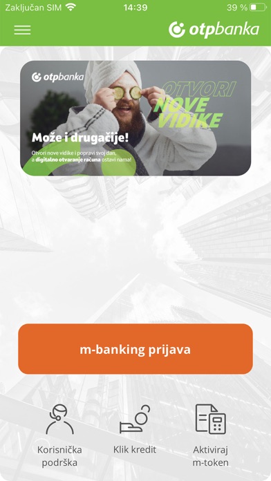 Screenshot #1 pour OTP mobile banking HR