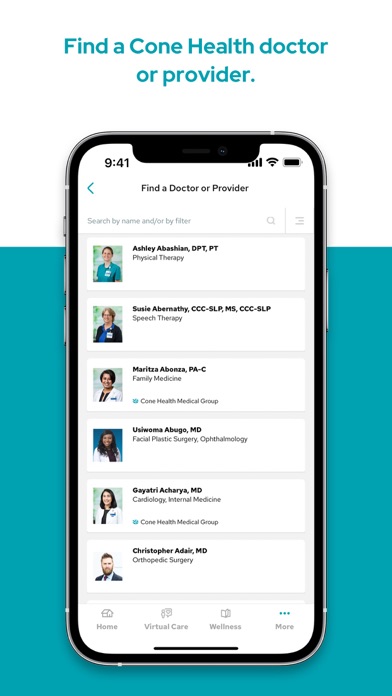 myConeHealth Screenshot