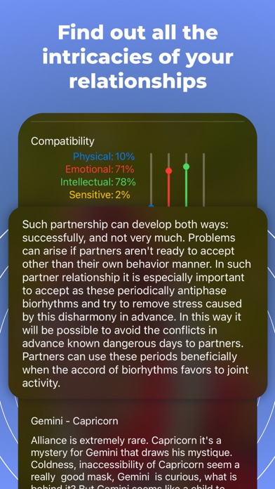 Love calculator - zodiac test Screenshot