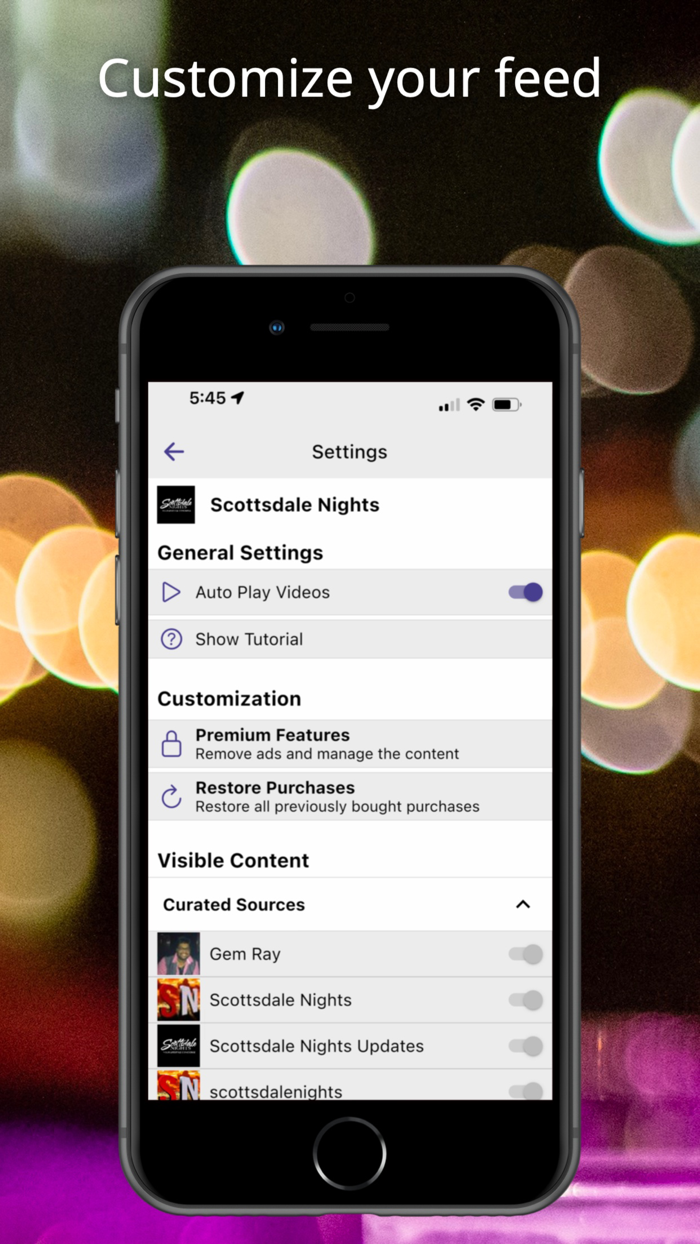 Scottsdale Nights App