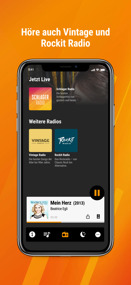 Schlager Radio – Schweizer App screenshot 4