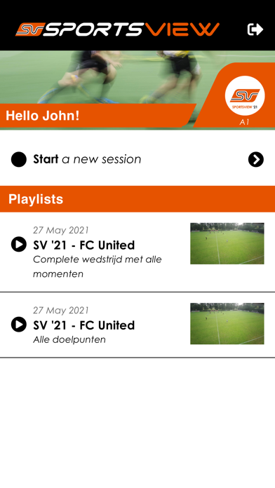 SPORTSVIEW Screenshot
