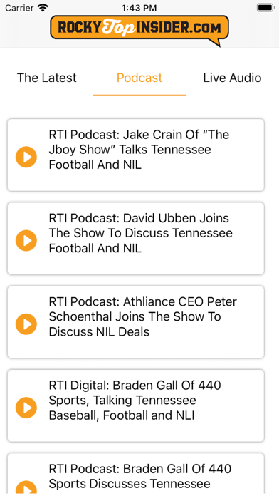 Rocky Top Insider Screenshot