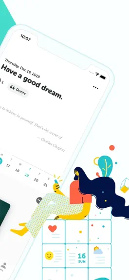 Game screenshot Grid Diary - Journal, Planner apk
