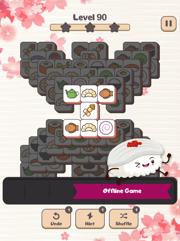 Screenshot #4 pour Sushi Tile Match