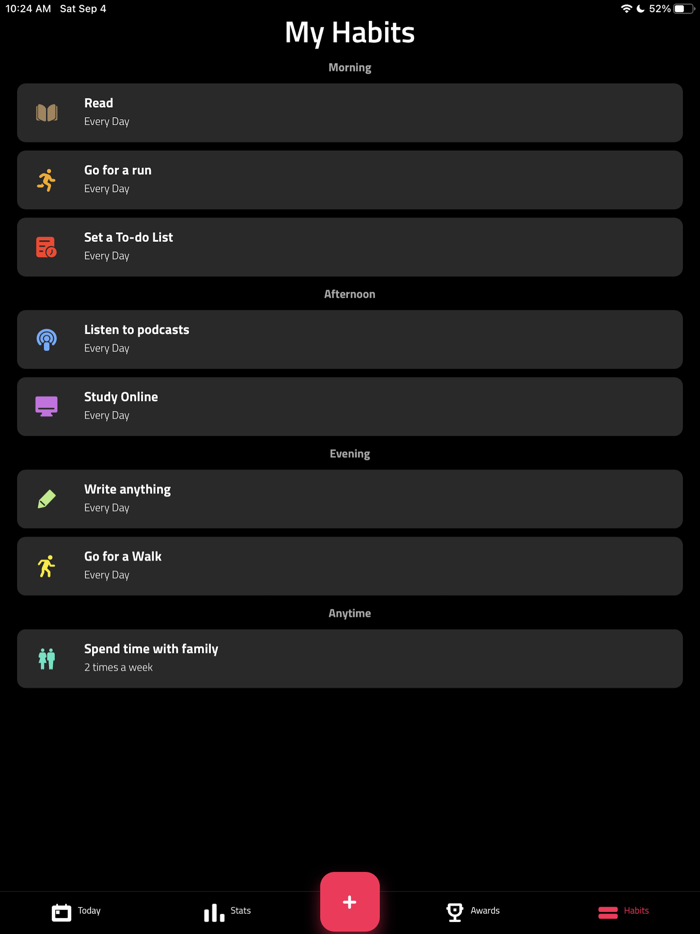 Habit Tracker and Reminder -Rise