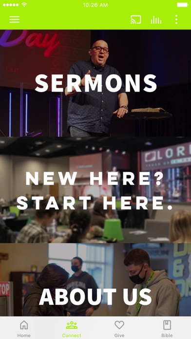 MCity Church App Screenshot