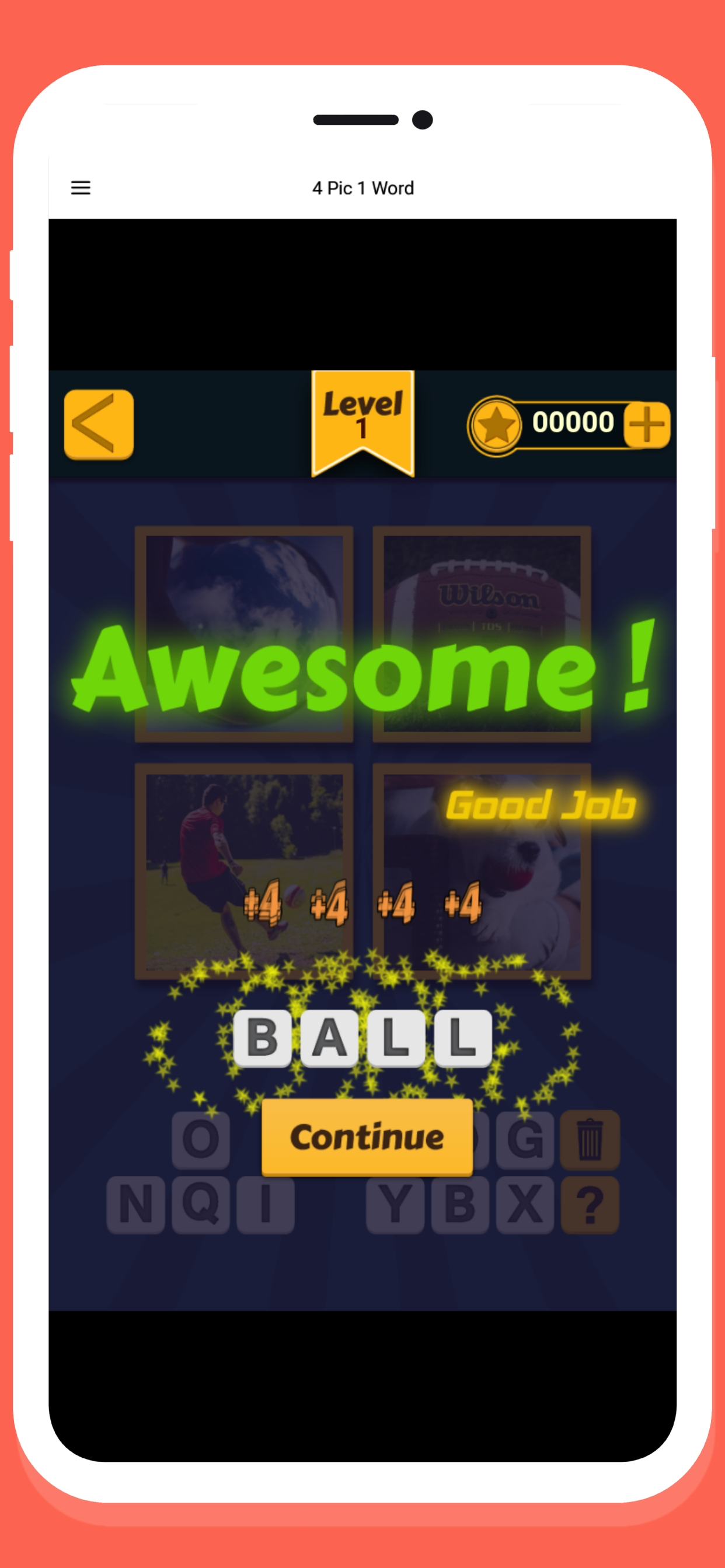 4 pics 1 word.