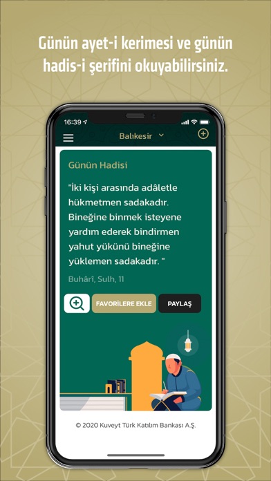Kuveyt Türk Dijital Takvim Screenshot