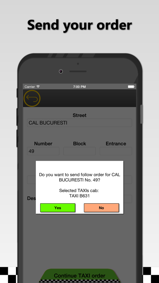 #5. VIP TAXI Codlea (iOS) 由: SC ENHANCED TERMINALS FOR TELEPHONY EMULATION SRL