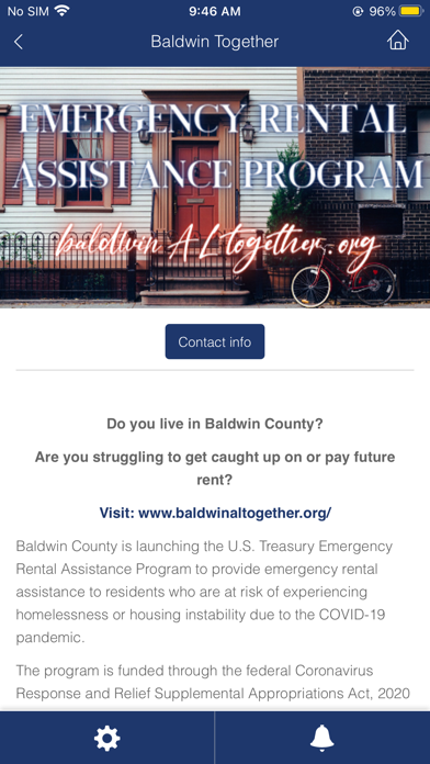 Baldwin County AL Commission Screenshot