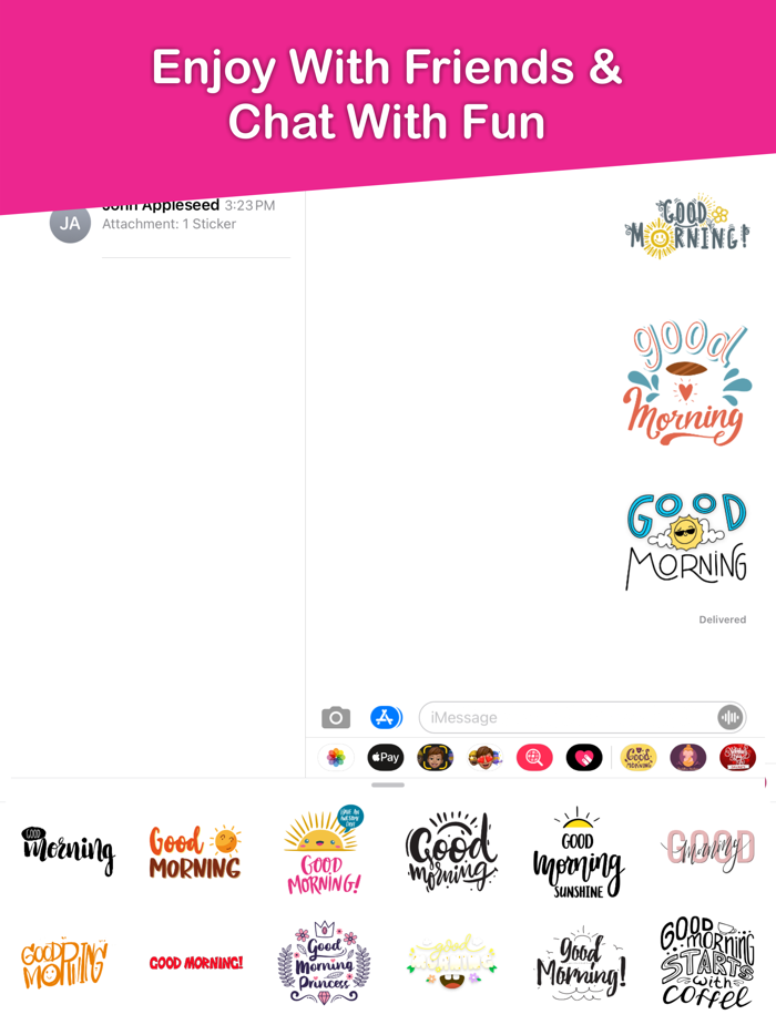 Good Morning Typography