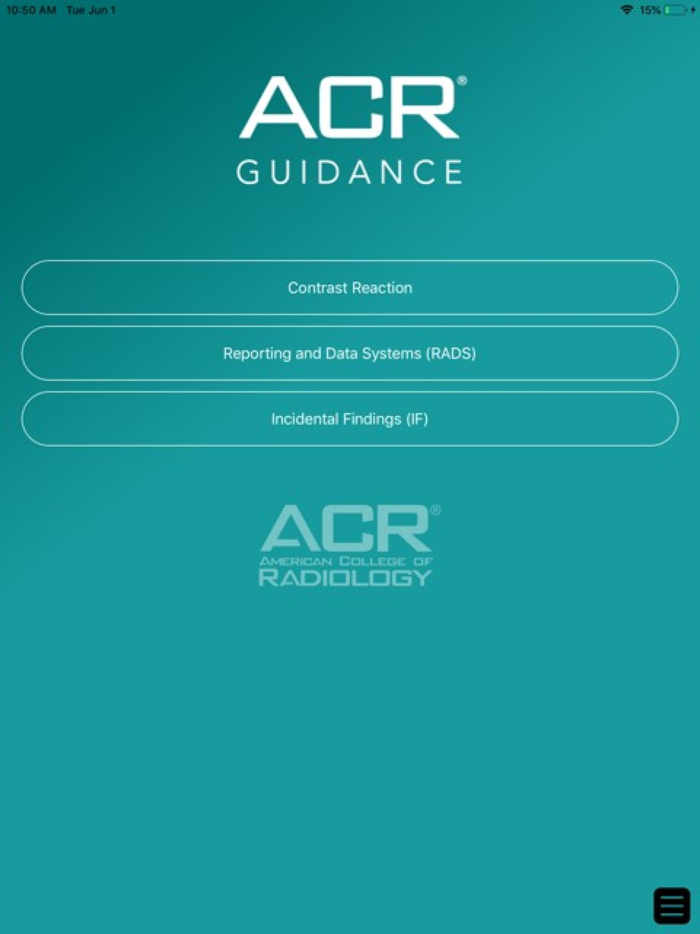 ACR Guidance