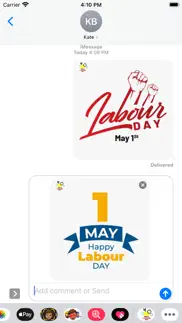 How to cancel & delete labour day stickers 1