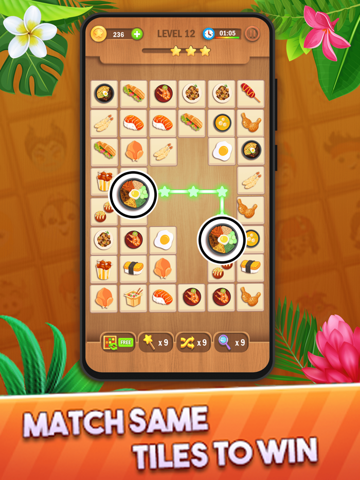 Tile Puzzle Pair Match