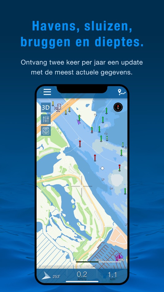 #4. Vaarkaart Nederland (iOS) 由: AppHero B.V.