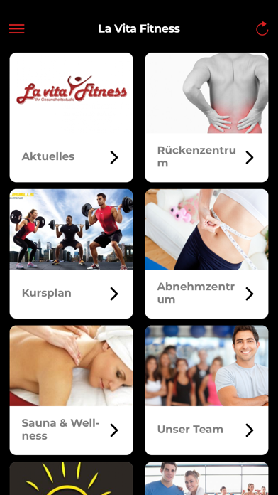 La Vita Fitness Screenshot