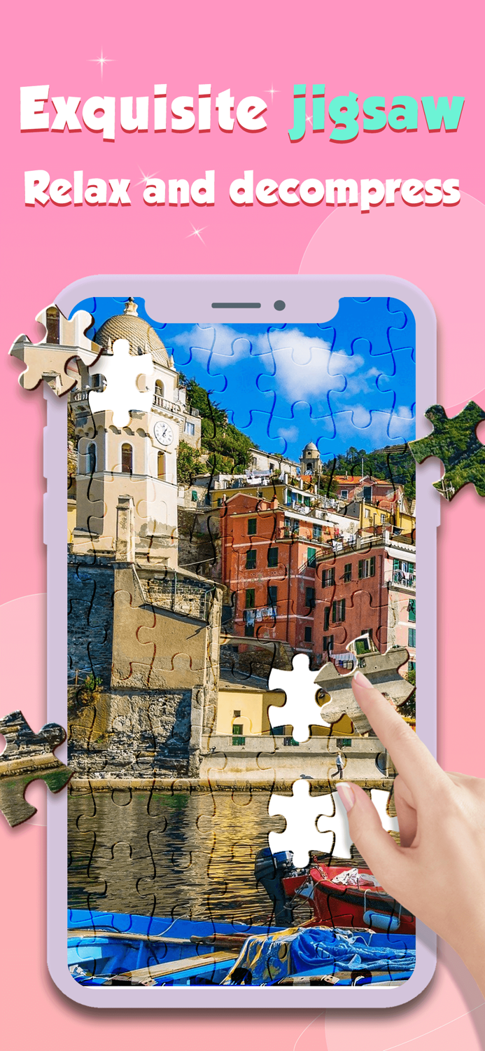 Jigsaw Puzzle -Number and Paint