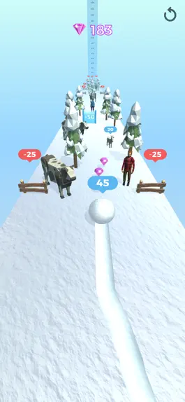 Game screenshot Snowball Effect 3D mod apk