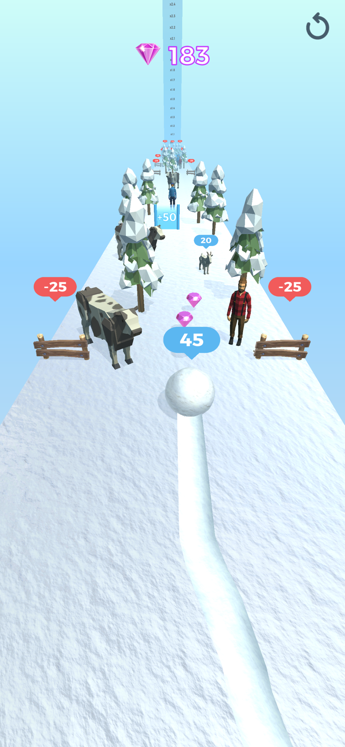Snowball Effect 3D