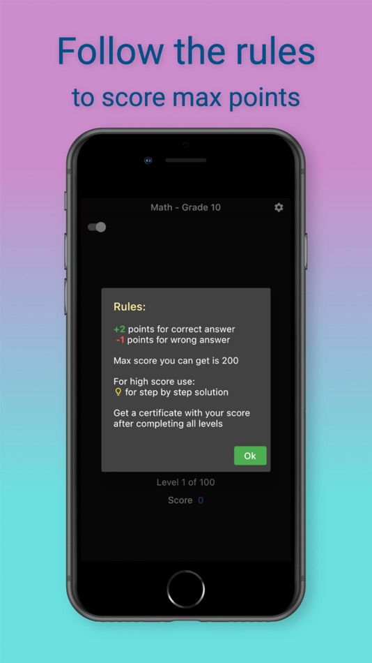 #4. 10th Grade Math Challenge (iOS) 由: IT365 Solutions Inc
