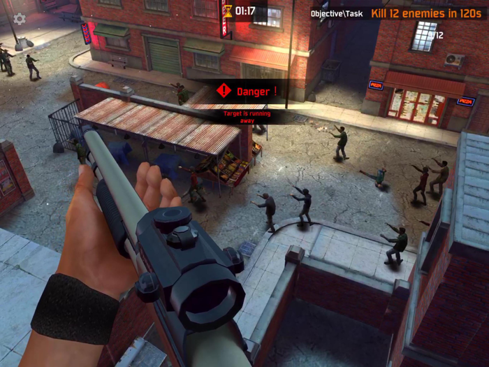 City Sniper Mafia Mission