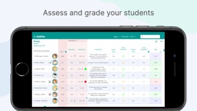 Additio App, Teacher gradebook screenshot