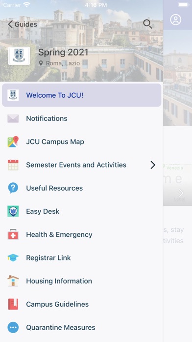 John Cabot University screenshot 3