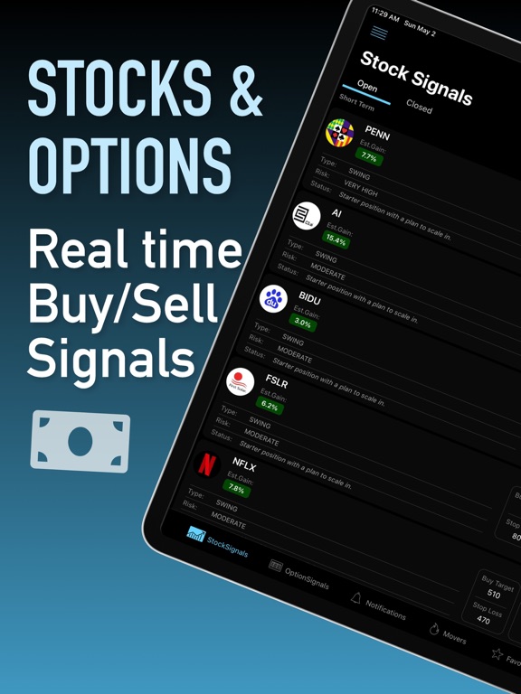 Screenshot #4 pour Trade Signals - Stocks Options