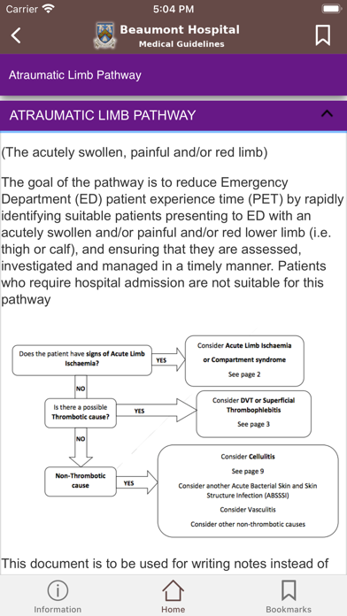 Beaumont Medical Screenshot