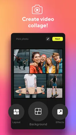 Game screenshot Video Collage Maker, Effects mod apk