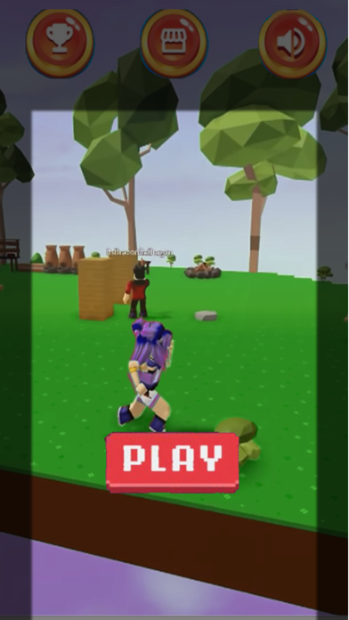 Funneh Crazy skyblock:runner Screenshot