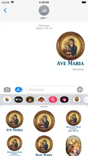 How to cancel & delete ave maria stickers 2