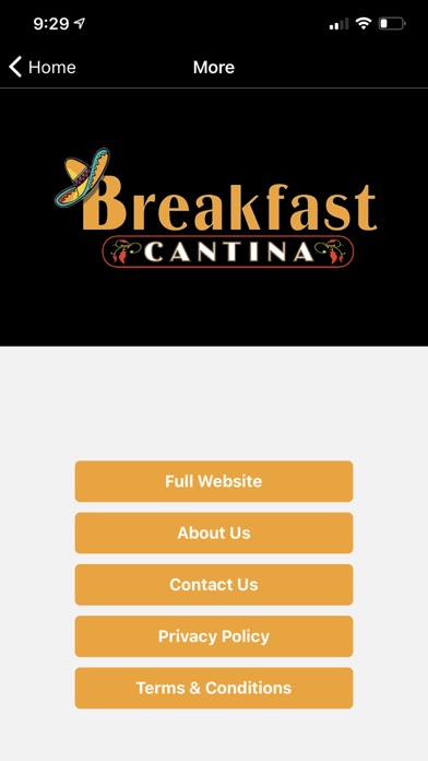 Breakfast Cantina Screenshot