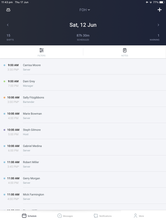 Screenshot #4 pour SocialSchedules
