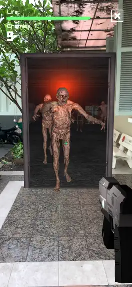 Game screenshot Zombie Doors AR apk